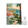 Poster su tela Montecito – Stile incorniciato o senza cornice, 30x45-6