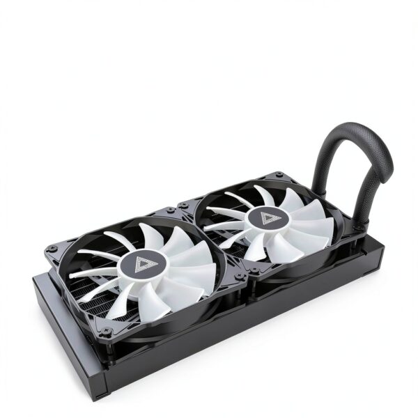 MONTECH Lightflow ARGB 240 Black Raffreddatore a liquido ultra-3