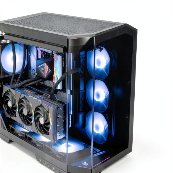 MSI Custodia PC da gioco MAG PANO 100R PZ con vetro temperato ARGB-3