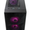 Tecware Forge M2 - Tower per PC da gaming compatto, nero, mATX Mesh ARGB-2
