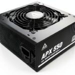 Alimentatore Montech APX 550W 80PLUS White ATX con ventola silenziosa-0