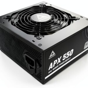 Alimentatore Montech APX 550W 80PLUS White ATX con ventola silenziosa-0