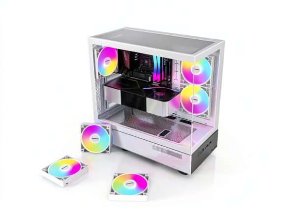 Ventola Montech RX 120 mm PWM 1600 RPM 3 in 1 con ARGB Lighting Design-3