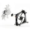 MONTECH RX 120 mm – PWM Reverse Fan – Prestazioni silenziose – Alta velocità 1600 PWM – Resistenza di fascia alta con cuscinetto HDB – Splendido anello esterno ARGB Lighting Design 3 in 1 Pack con 6 x-2