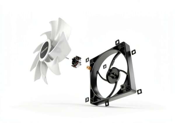 MONTECH RX 120 mm – PWM Reverse Fan – Prestazioni silenziose – Alta velocità 1600 PWM – Resistenza di fascia alta con cuscinetto HDB – Splendido anello esterno ARGB Lighting Design 3 in 1 Pack con 6 x-2