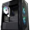 Tecware Forge M2 - Tower per PC da gaming compatto, nero, mATX Mesh ARGB-7