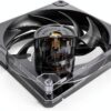 Montech Metallo 120 PWM, ventola di raffreddamento silenziosa ad alte prestazioni, 4 pin, 4.72 pollici, desktop-6