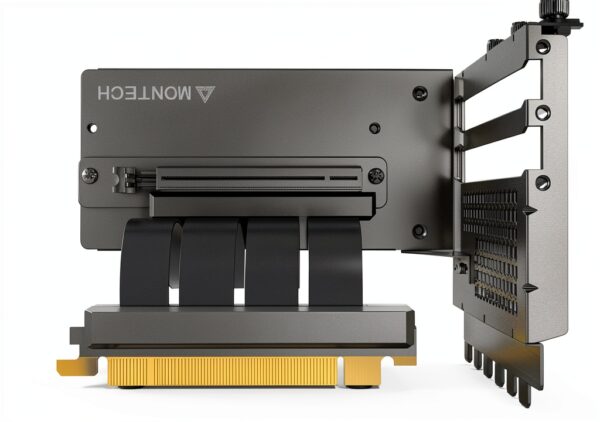 VGM 2 kit montaggio verticale GPU Montech – 7 slot PCIe, riser 4.0-2