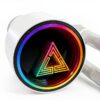 MONTECH Lightflow ARGB 240 White - Raffreddatore CPU liquido ultra-silenzioso, pompa 3100 giri/min, tripla ventola silenziosa, radiatore ad alta efficienza per una dissipazione del calore superiore-1