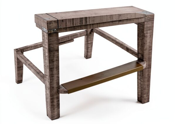 Hathaway - Sedia Montecito Spectator, in legno di driftwood-6