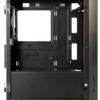 Tecware Forge M2 - Tower per PC da gaming compatto, nero, mATX Mesh ARGB-6