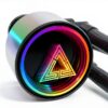 MONTECH Lightflow ARGB 360 Black Raffreddatore CPU Silenzioso-1