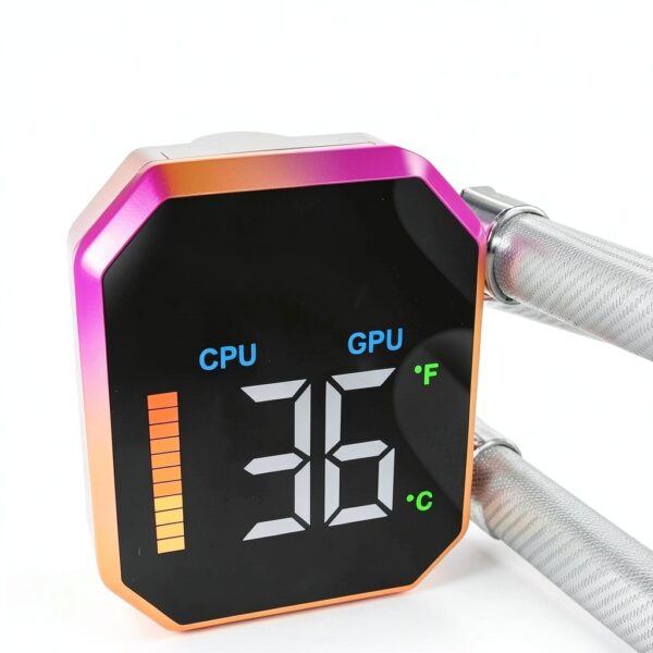 Raffreddatore a liquido CPU Montech HyperFlow 360 – ARGB bianco-1