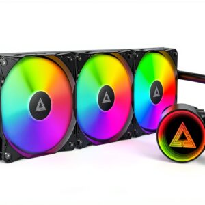 MONTECH Lightflow ARGB 360 Black Raffreddatore CPU Silenzioso-0