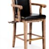Hathaway - Sedia Montecito Spectator, in legno di driftwood-7