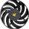 Montech Metallo 120 PWM, ventola di raffreddamento silenziosa ad alte prestazioni, 4 pin, 4.72 pollici, desktop-1