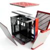 Montech KING 95 Midi-Tower, Tempered Glass, ARGB - rot-5
