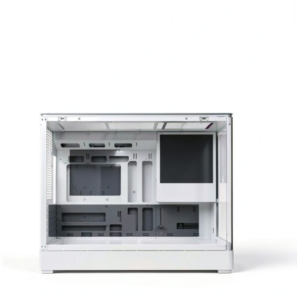 MONTECH King 15 Micro-ATX PC Case con Vetro Curvo e Raffreddamento-5