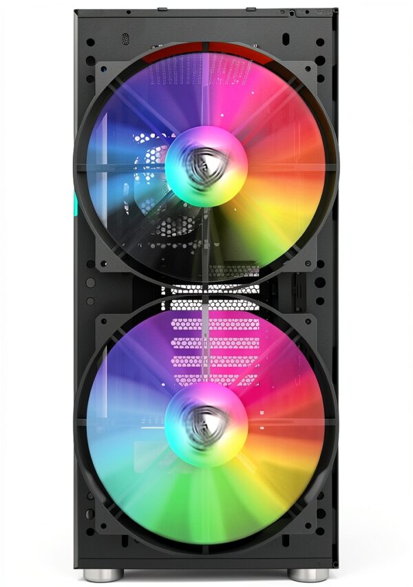 MONTECH AIR X Case Midi-Tower Nero con Vetro e ARGB-1