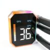 Raffreddatore a liquido CPU MONTECH HyperFlow 360 AIO 360 mm Nero ARGB-1