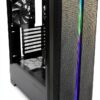 Montech SKY ONE Lite Midi Tower con Vetro Temperato Nero 50x50x28 cm-1