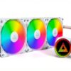 MONTECH LightFlow ARGB 360 CPU Cooler bianco 360 mm Infinity Mirror-0