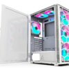 Montech X3 Glass Midi-Tower, DRGB, Tempered Glass -weiß-0