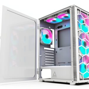 Montech X3 Glass Midi-Tower, DRGB, Tempered Glass -weiß-0