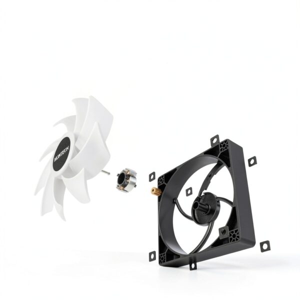 Ventola 120 mm MONTECH GF120 ARGB PWM - Flusso alto, silenziosa, nero-2
