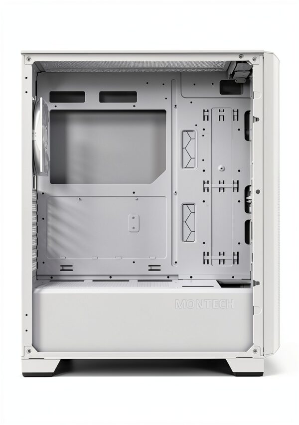 Montech Sky One Lite, Midi-Tower, Tempered Glass - Weiß-4