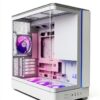 MONTECH King 15 Micro-ATX PC Case con Vetro Curvo e Raffreddamento-4