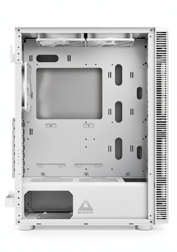 Montech X3 Glass Midi-Tower, DRGB, Tempered Glass -weiß-3