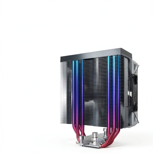 Montech NX400 Black CPU-K?hler, ARGB - 120mm, schwarz-5