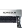 Raffreddatore a liquido CPU MONTECH HyperFlow 360 AIO 360 mm Nero ARGB-4