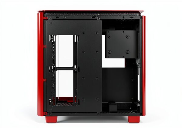 Montech KING 95 Midi-Tower, Tempered Glass, ARGB - rot-8