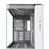 MONTECH King 15 Micro-ATX PC Case con Vetro Curvo e Raffreddamento-2