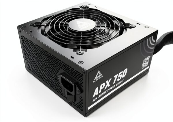Montech Alimentatore ATX 750W APX 80 Plus White con ventola 120mm-0