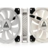 Ventola RGB Montech Z3 PRO 120mm, 3 pezzi con controller ARGB bianco-1