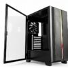 Montech SKY ONE Lite Midi Tower con Vetro Temperato Nero 50x50x28 cm-0