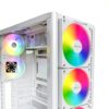 Ventola 120 mm MONTECH GF120 V2 ARGB bianca – minimalista, silenziosa-1