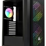 MONTECH AIR X Case Midi-Tower Nero con Vetro e ARGB-0
