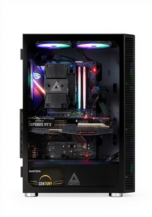 Montech X3 Mesh Midi-Tower, DRGB, Tempered Glass -schwarz-2