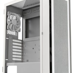 Boitier ATX Montech Air 1000 Lite con pannello vetro Bianco-0