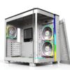 Montech KING 95 PRO Midi-Tower con vetro temperato e ARGB bianco-2