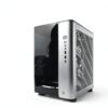 MONTECH X Gear Seeker, King 95 Ultra Dual-Chamber ATX Gaming Case, High-Airflow, Pannello I/O in alluminio, robusto vetro frontale curvo temperato, sei ventole ARGB preinstallate, grigio siderale-1