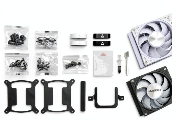 Kit Watercooling AIO Montech HyperFlow RGB - 360mm (Noir)-5
