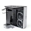 MONTECH X Gear Seeker, King 95 Ultra Dual-Chamber ATX Gaming Case, High-Airflow, Pannello I/O in alluminio, robusto vetro frontale curvo temperato, sei ventole ARGB preinstallate, grigio siderale-4