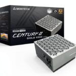 MONTECH CENTURY II - Alimentatore da gioco ATX di fascia alta da 1050 W, 80 Plus Gold & Cybenetics Platinum, completamente modulare, ATX 3.1 e PCIe 5.1, con cavo 12 V-2 x 6-0