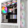 Montech X5 PC-Geh?use, Midi-Tower, E-ATX, ARGB, Tempered Glass - wei?-1