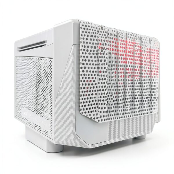 Montech X5 PC-Geh?use, Midi-Tower, E-ATX, ARGB, Tempered Glass - wei?-2